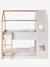 Lit enfant cabane superposé blanc 3 - vertbaudet enfant 