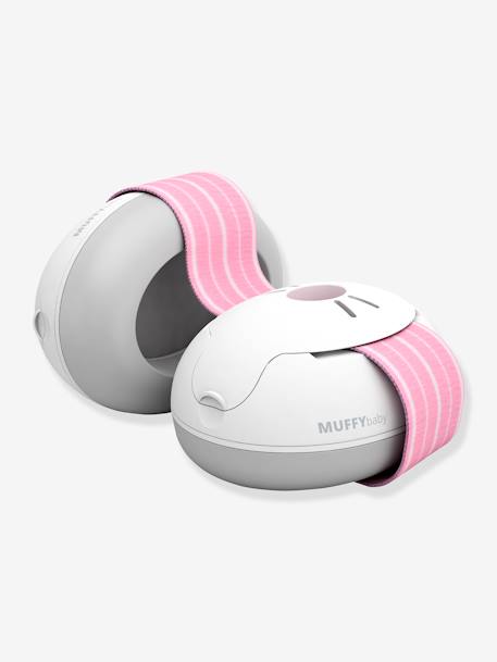 Casque antibruit Muffy baby noir+rose+vert 5 - vertbaudet enfant 