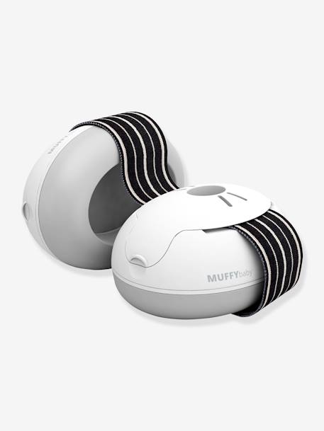 Casque antibruit Muffy baby noir+rose+vert 1 - vertbaudet enfant 