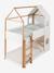 Lit enfant cabane superposé blanc 2 - vertbaudet enfant 