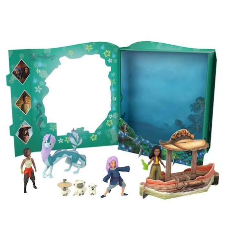 Coffret Histoire Raya - Disney Princess - Poupées Mannequins - Multicolore - 3 à 8 ans BLANC 4 - vertbaudet enfant 