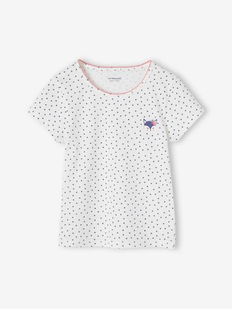 Lot de 3 Tee-shirts animaux manches courtes fille écru 4 - vertbaudet enfant 