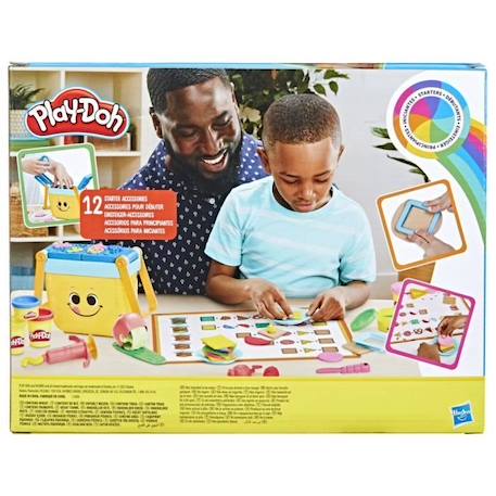 Play-Doh, Pique-nique des formes, jouets préscolaires de pâte à modeler JAUNE 5 - vertbaudet enfant 