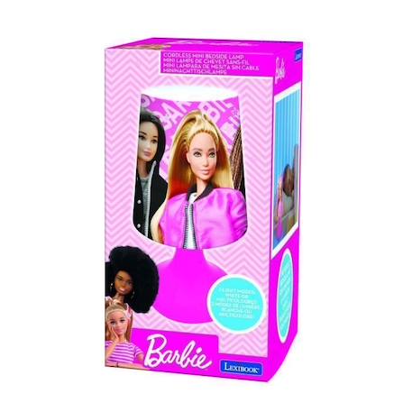 Mini lampe de chevet veilleuse sans fil Barbie ROSE 2 - vertbaudet enfant 