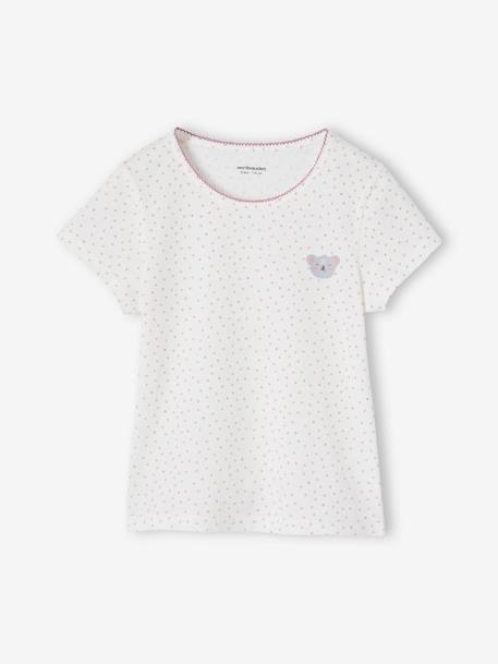 Lot de 3 Tee-shirts animaux manches courtes fille écru 2 - vertbaudet enfant 