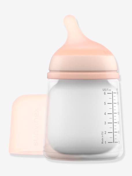 Biberon anti-colique Zer0.Zer0 spécial allaitement mixte 180 ml transparent 4 - vertbaudet enfant 