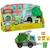 Camion poubelle Play-Doh Wheels - Play-Doh - Avec pâte à imitation ordures et 3 pots de pâte à modeler VERT 4 - vertbaudet enfant 