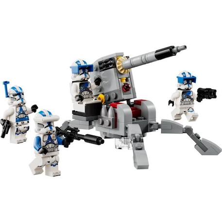 LEGO® Star Wars 75345 Pack de Combat des Clone Troopers de la 501ème Légion, Jouet avec Canon BLANC 2 - vertbaudet enfant 