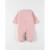 Pyjama 1 pièce fleuri en jersey blush ROSE 2 - vertbaudet enfant 