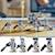 LEGO® Star Wars 75345 Pack de Combat des Clone Troopers de la 501ème Légion, Jouet avec Canon BLANC 4 - vertbaudet enfant 