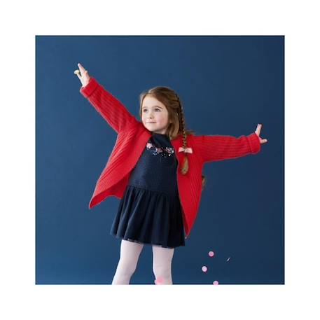 Cardigan Tricot ROSE 2 - vertbaudet enfant 