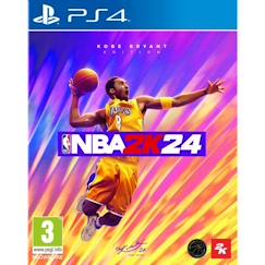 Jouet-Jeux vidéos et jeux d'arcade-NBA 2K24 Edition Kobe Bryant - Jeu PS4