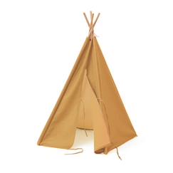 Jouet-Jeux d'imitation-Tente tipi mini - jaune - enfant - 53 x 53 x 75 cm - Kids Concept