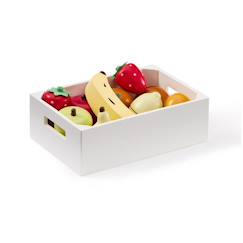 -Cagette de fruits mélangés Kid's Hub - Dinette - Cuisine - Marchand - Enfant - Kids Concept