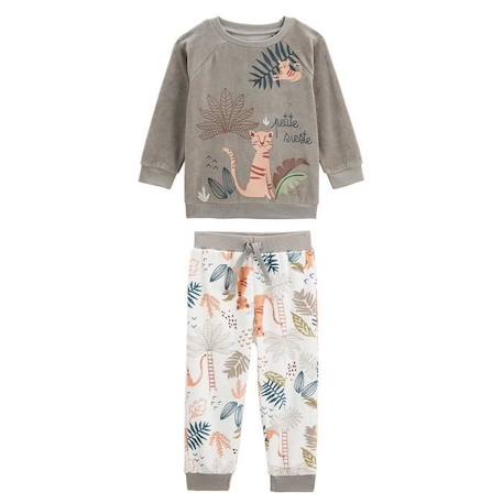 Garçon-Pyjama, surpyjama-Pyjama garçon en velours Lapampa
