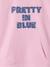 Sweat long à capuche fille mauve 5 - vertbaudet enfant 