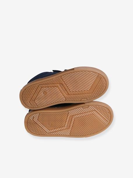 Baskets garçon cuir à scratchs marine 5 - vertbaudet enfant 