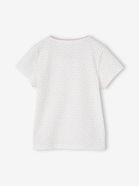 Lot de 3 Tee-shirts animaux manches courtes fille écru 5 - vertbaudet enfant 