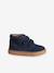 Baskets garçon cuir à scratchs marine 2 - vertbaudet enfant 