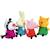 Coffret peluche Peppa Pig Jemini - Peppa et ses amis - Zuzu Zebra, Mle Rabbit, Candy Cat NOIR 2 - vertbaudet enfant 