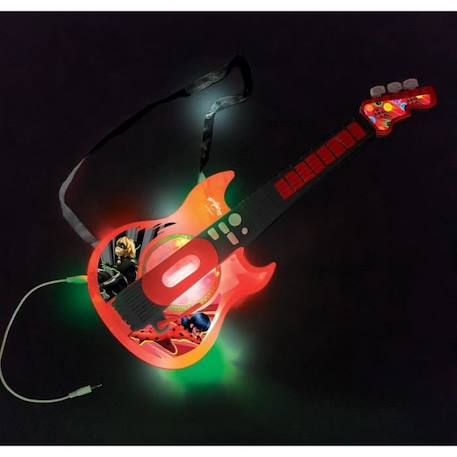 * Une super guitare électronique Ladybug et des lunettes avec micro pour découvrir la musique en s'amusant et avec style ! ROUGE 2 - vertbaudet enfant 