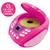 LECTEUR CD Bluetooth Disney Princess - Effets Lumineux - LEXIBOOK ROSE 4 - vertbaudet enfant 