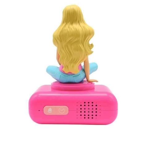 Réveil digital avec veilleuse lumineuse, Barbie en 3D, et effets sonores ROSE 2 - vertbaudet enfant 