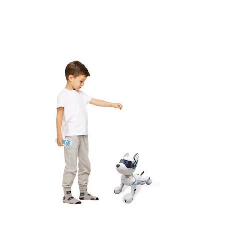 POWER PUPPY - Mon chien robot savant programmable et tactile avec télécommande - LEXIBOOK BLANC 4 - vertbaudet enfant 