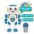POWERMAN® JUNIOR - Mon Robot Intelligent qui lit dans les pensées (Français), sons et lumières - LEXIBOOK BLANC 2 - vertbaudet enfant 