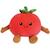 JEMINI Fruity 's cagette de 6 peluches toutes douces fruits et légumes +/- 17 cm MARRON 5 - vertbaudet enfant 