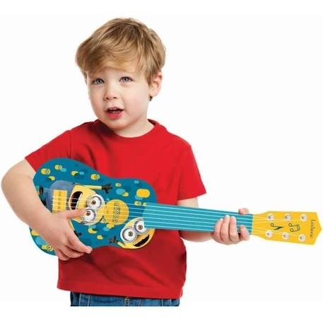 Lexibook - Ma première guitare Les Minions - Hauteur 53 cm - Guide d'apprentissage inclus BLEU 2 - vertbaudet enfant 