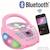 Lecteur CD Portable Bluetooth Licorne - LEXIBOOK - Effets Lumineux - USB - Enfant - Violet - Rose ROSE 3 - vertbaudet enfant 