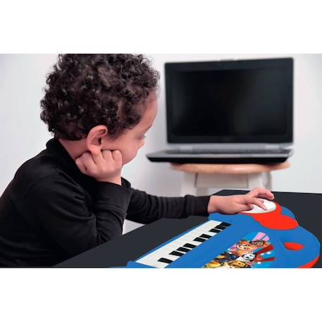 Piano électronique pour enfants La Pat’ Patrouille avec effets lumineux BLEU 3 - vertbaudet enfant 