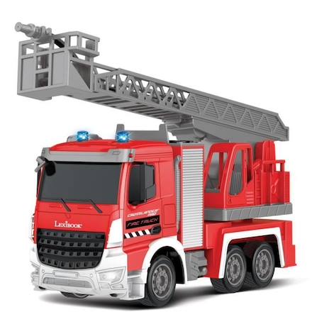 Camion de pompiers télécommandé LEXIBOOK CROSSLANDER® PRO avec effets sonores et lumineux ROUGE 4 - vertbaudet enfant 