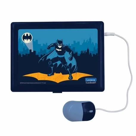 Ordinateur portable éducatif Batman - LEXIBOOK - 124 activités - Français/Anglais BLEU 6 - vertbaudet enfant 