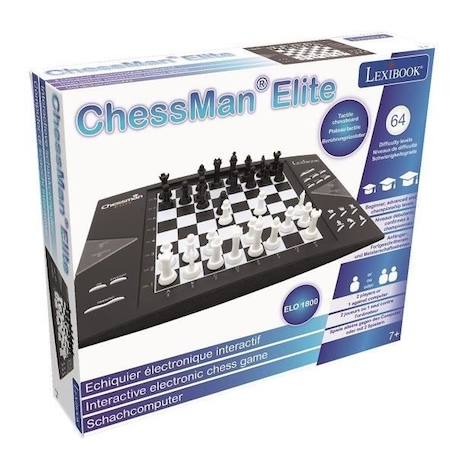 Jeu d'échecs électronique LEXIBOOK Chessman Elite - 2 joueurs - 7 ans et + NOIR 3 - vertbaudet enfant 