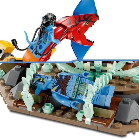 LEGO® Avatar 75574 Toruk Makto et l’Arbre des Âmes, Jouet, Minifigurine Jake Sully, Film 2022 VIOLET 4 - vertbaudet enfant 