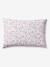 Parure housse de couette et taie d'oreiller RAINBOW FLOWERS blanc imprimé 6 - vertbaudet enfant 