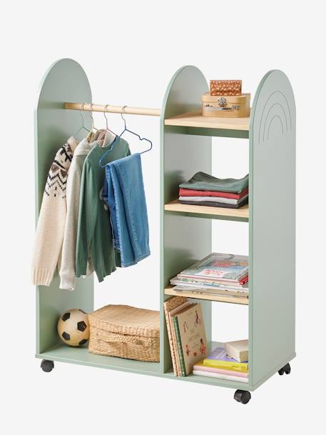 Portant miroir arc-en-ciel vert sauge 4 - vertbaudet enfant 