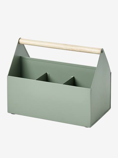Pot à crayons maison vert sauge 4 - vertbaudet enfant 