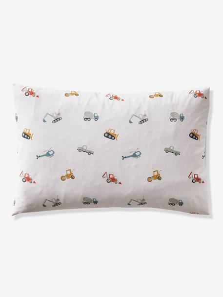 Parure housse de couette enfant et taie oreiller CHANTIER multicolore 5 - vertbaudet enfant 