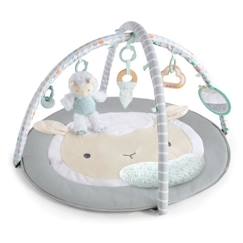 Jouet-Premier âge-INGENUITY Tapis d éveil tout confort Petit Mouton, Arche de jeu amovible avec 5 jouets détachables