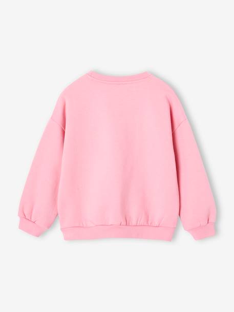 Sweat Barbie en molleton rose bonbon 4 - vertbaudet enfant 