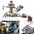 LEGO® 60434 City La Station Spatiale et la Base de Lancement de Fusées, Jouet sur L'Espace, avec Robot et 6 Minifigurines GRIS 3 - vertbaudet enfant 