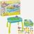 Table de création Play-Doh réversible pour enfants avec 15 accessoires et 6 pots de pâte à modeler, Play-Doh Starters JAUNE 1 - vertbaudet enfant 