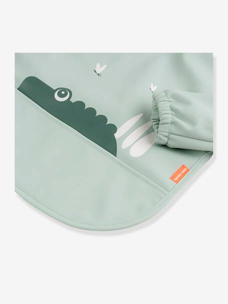 Bavoir à manches avec poche sable+vert 5 - vertbaudet enfant 