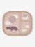 Assiette plateau Happy clouds blush+vert 4 - vertbaudet enfant 