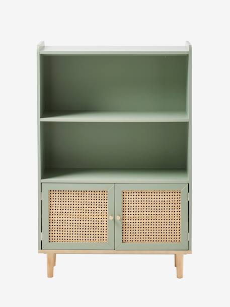 Bibliothèque cannage POÉSIE rose+vert 7 - vertbaudet enfant 