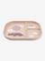 Assiette plateau Happy clouds blush+vert 3 - vertbaudet enfant 