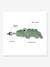 Doudou attache-sucette Croco vert 4 - vertbaudet enfant 